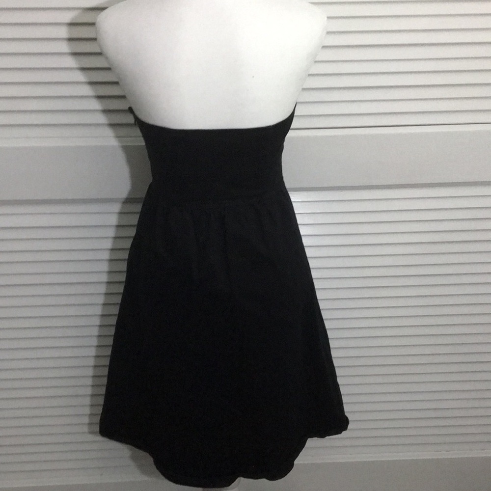Old Navy strapless little black dress, size 1 - Picture 3 of 6